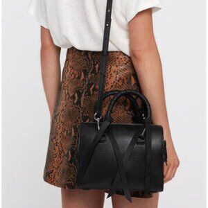 ALLSAINTS Voltaire Small Bowling Bag in Black - NWT!!